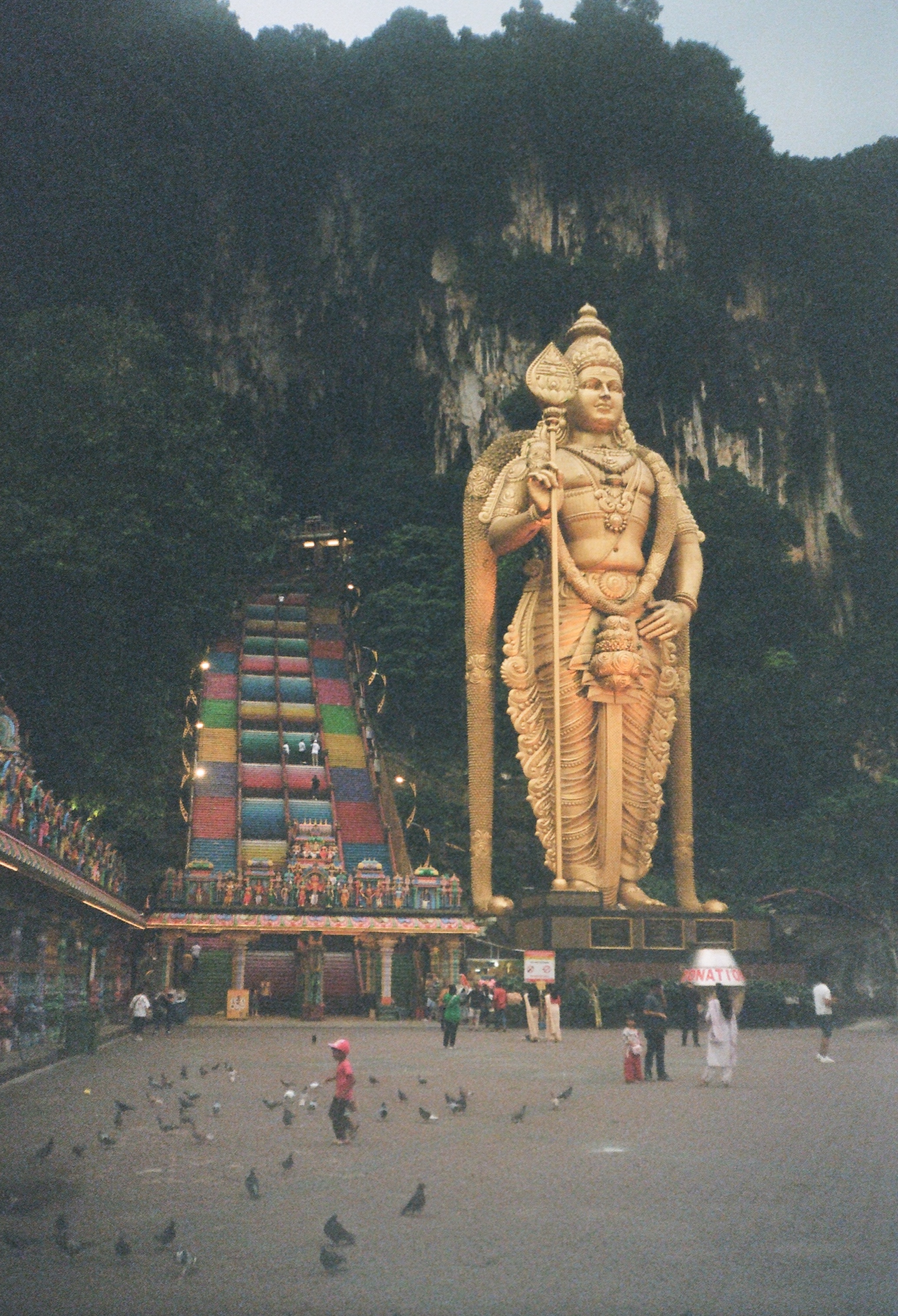 Batu Caves outside Kuala Lumpur in 2024