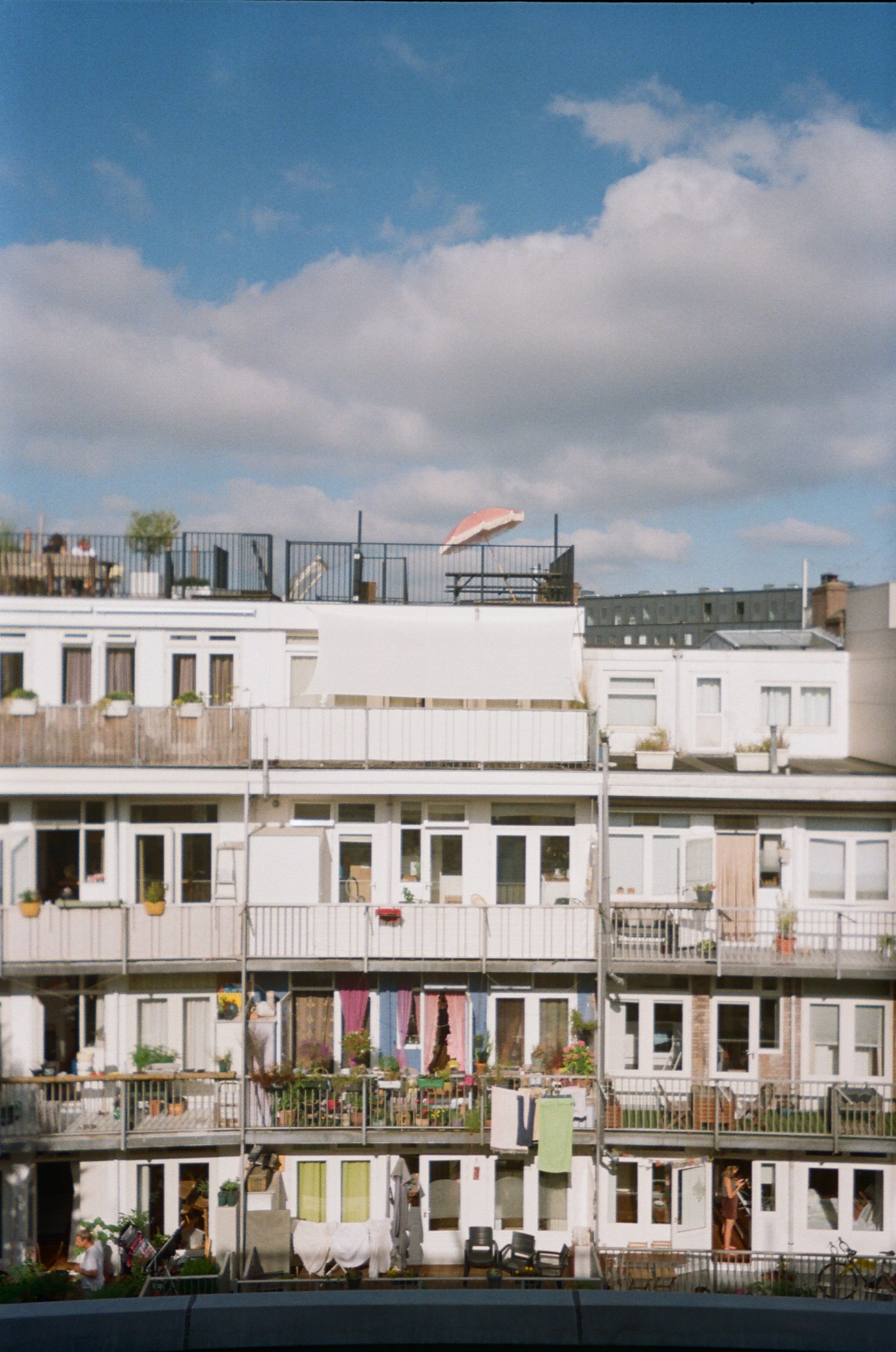 Amsterdam balconies 2024