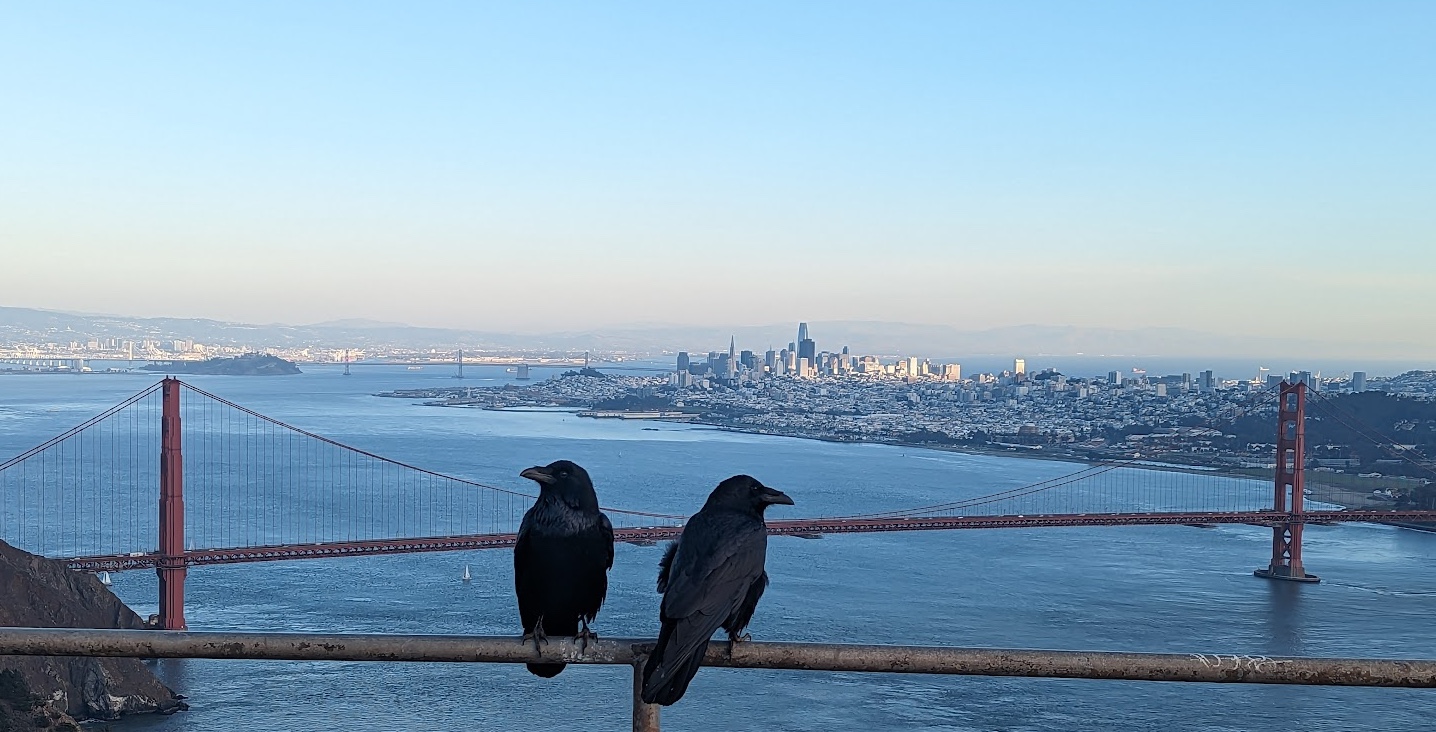 View of San Francisco from the Nike Missile Control Site SF-87